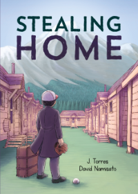 Cover of graphic novel, Stealing Home